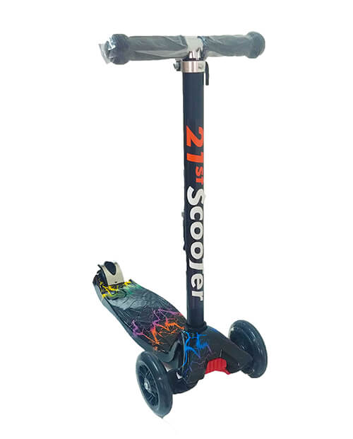 monopatin scooter negra