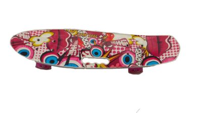 patineta mini long board estampada para niños