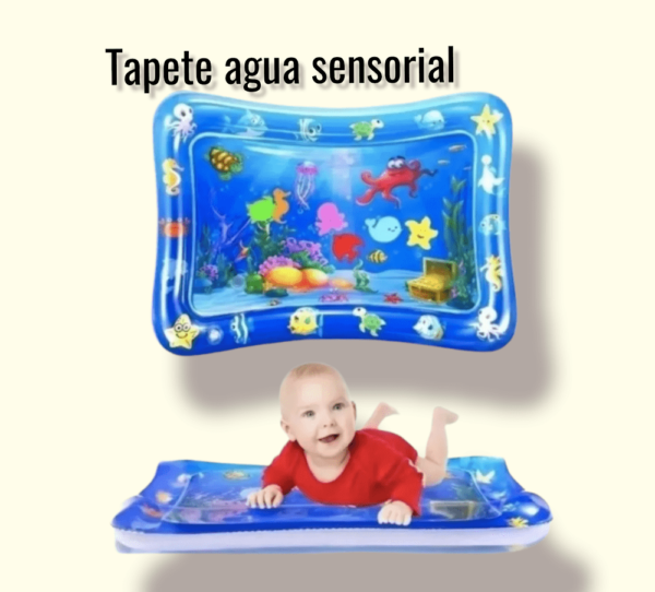 colchoneta agua bebe