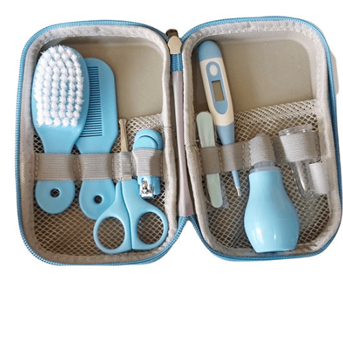 Kit Higiene Bebé Recién Nacido Set Cuidado Salud Aseo 10 Piezas Viaje Uñas