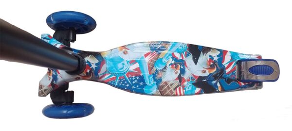 Monopatín Scooter patineta para niños, luces en las ruedas - Imagen 10