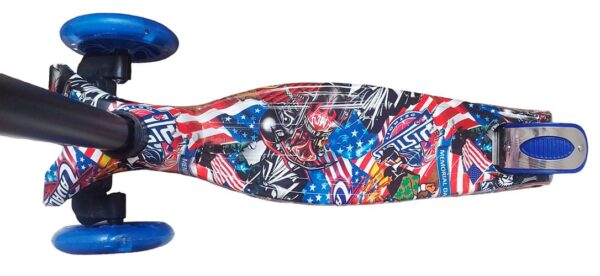 Monopatín Scooter patineta para niños, luces en las ruedas - Imagen 11
