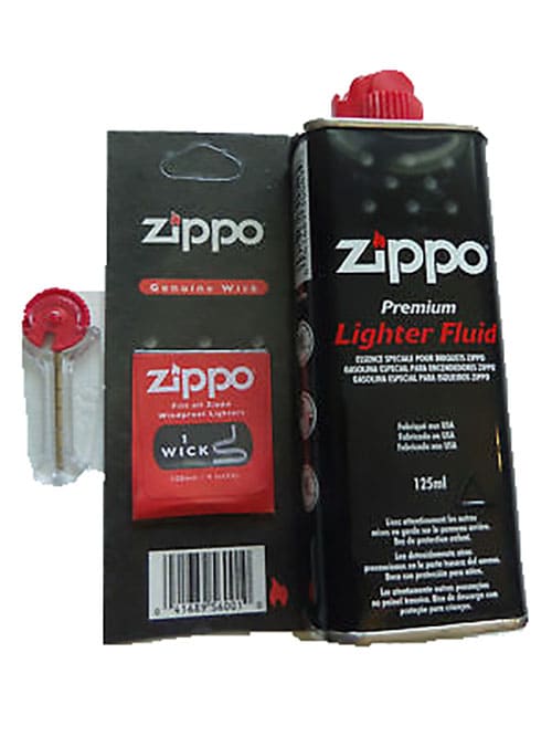 3 x encendedor Zippo líquido combustible gasolina 125 ml lata + mecha + 6  piedras : : Salud y cuidado personal