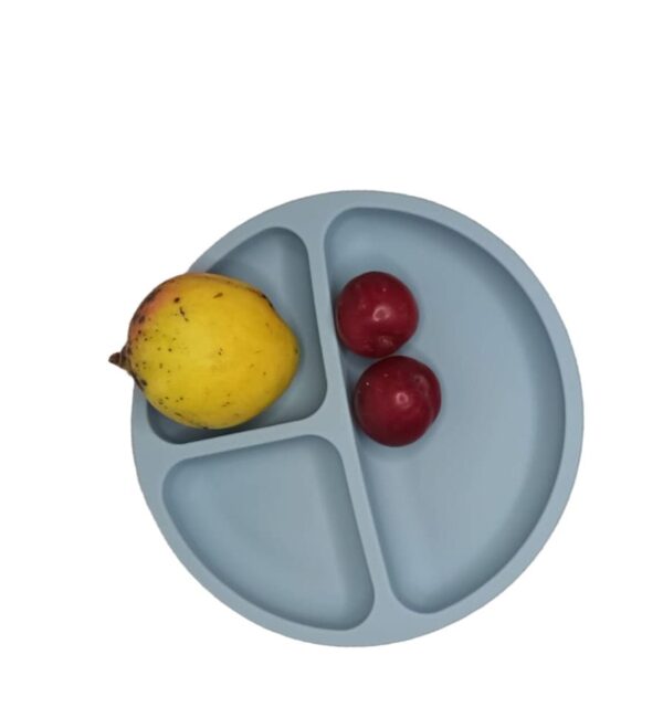 Plato silicona bebe