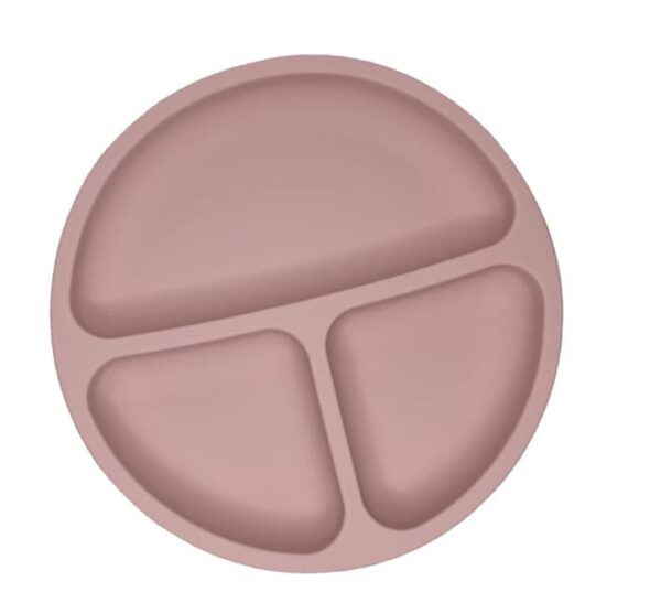 plato silicona bebe