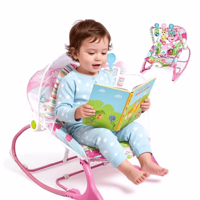 mecedora para bebe con toldillo